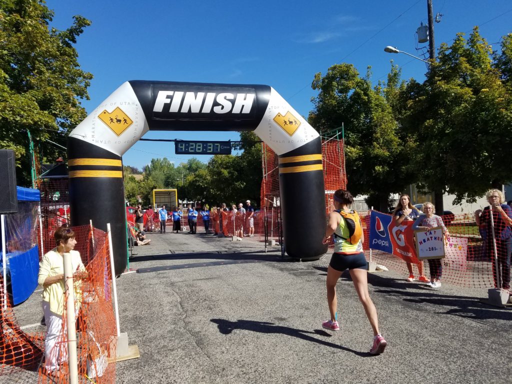 Top of Utah Marathon Race Recap Yes I Run Like a Girl